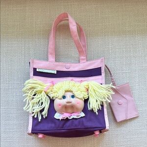 Vintage 1980’s Cabbage Patch Kids Doll Bag Original Appalachian Artworks Toy